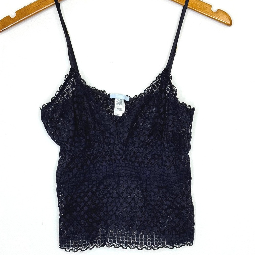 Eberjey Blue Lace Cami Large